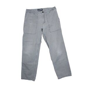 ONLY NY Utility Carpenter Pants Jeans 32x29 Canvas Baggy Skater Grunge Denim Y2K